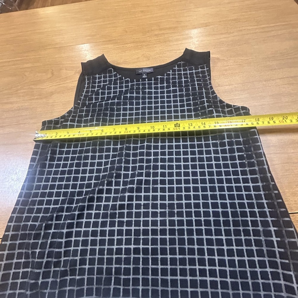 Set 2 The Limited Tank Top Womens Medium Multicolor Sequin Geometric Sheer - Picture 10 of 13